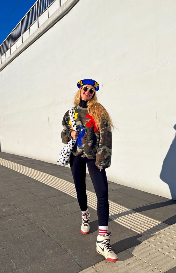 Beret Gwiazdy Kobaltowy