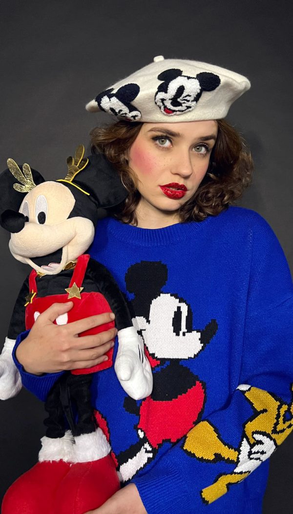 Beret Śmietankowy