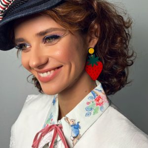 Bluzka Króliczki Miętowa