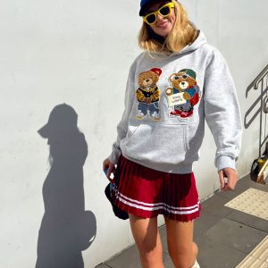 Bluza Szara Misie