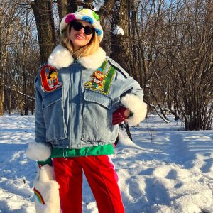 Kurtka Futrzana Radość