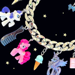 Naszyjnik Pony Srebrny